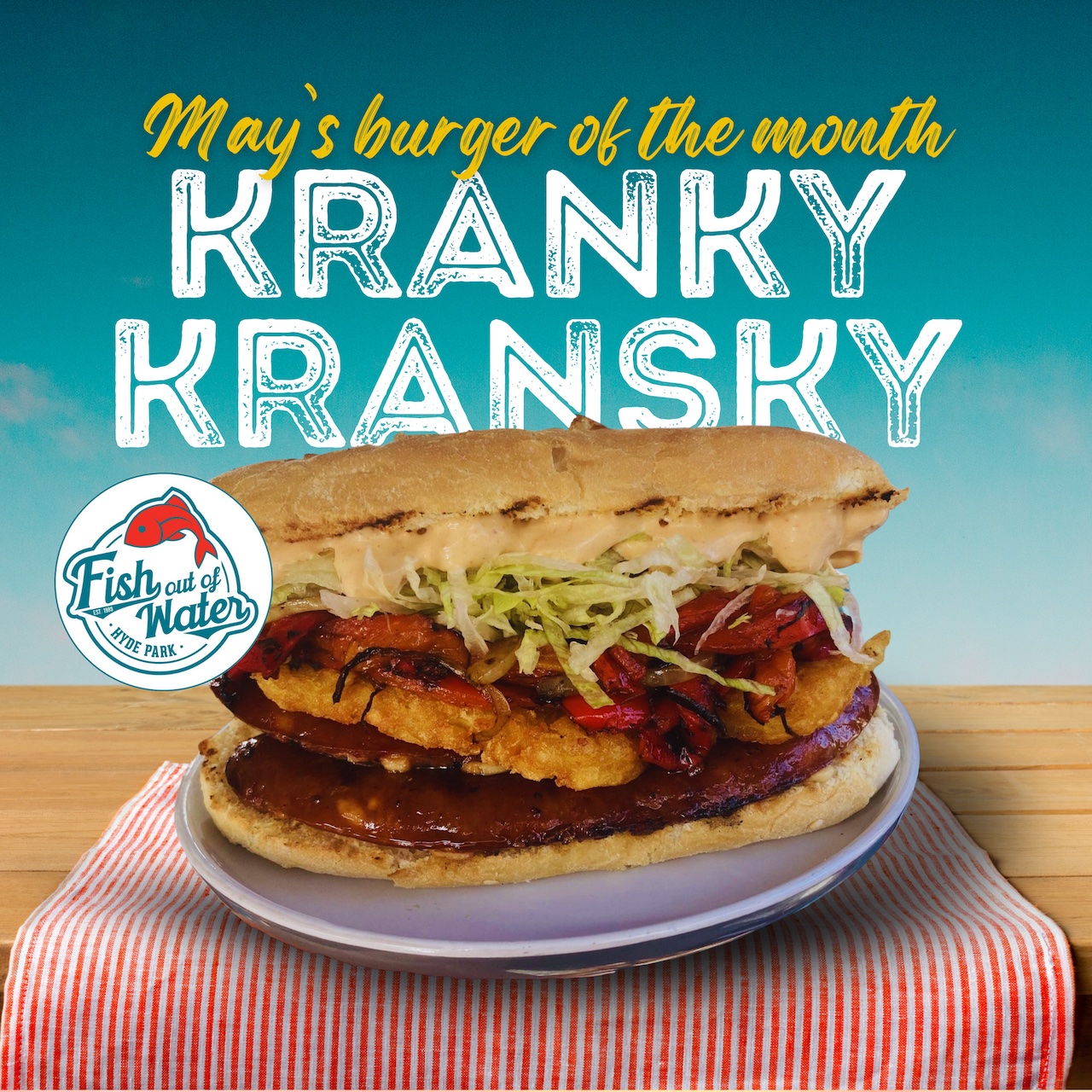 May burger, Kranky Kransky