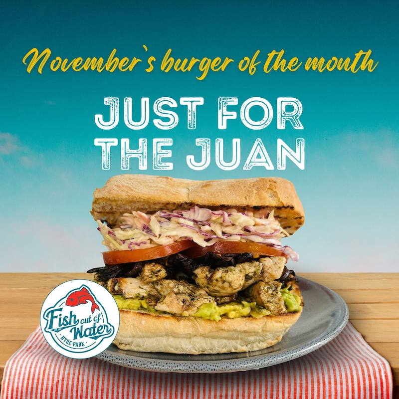 burger of the month, November burger, Just for the Juan
