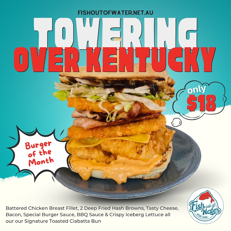 burger of the month, October burger, Towering Over Kentucky